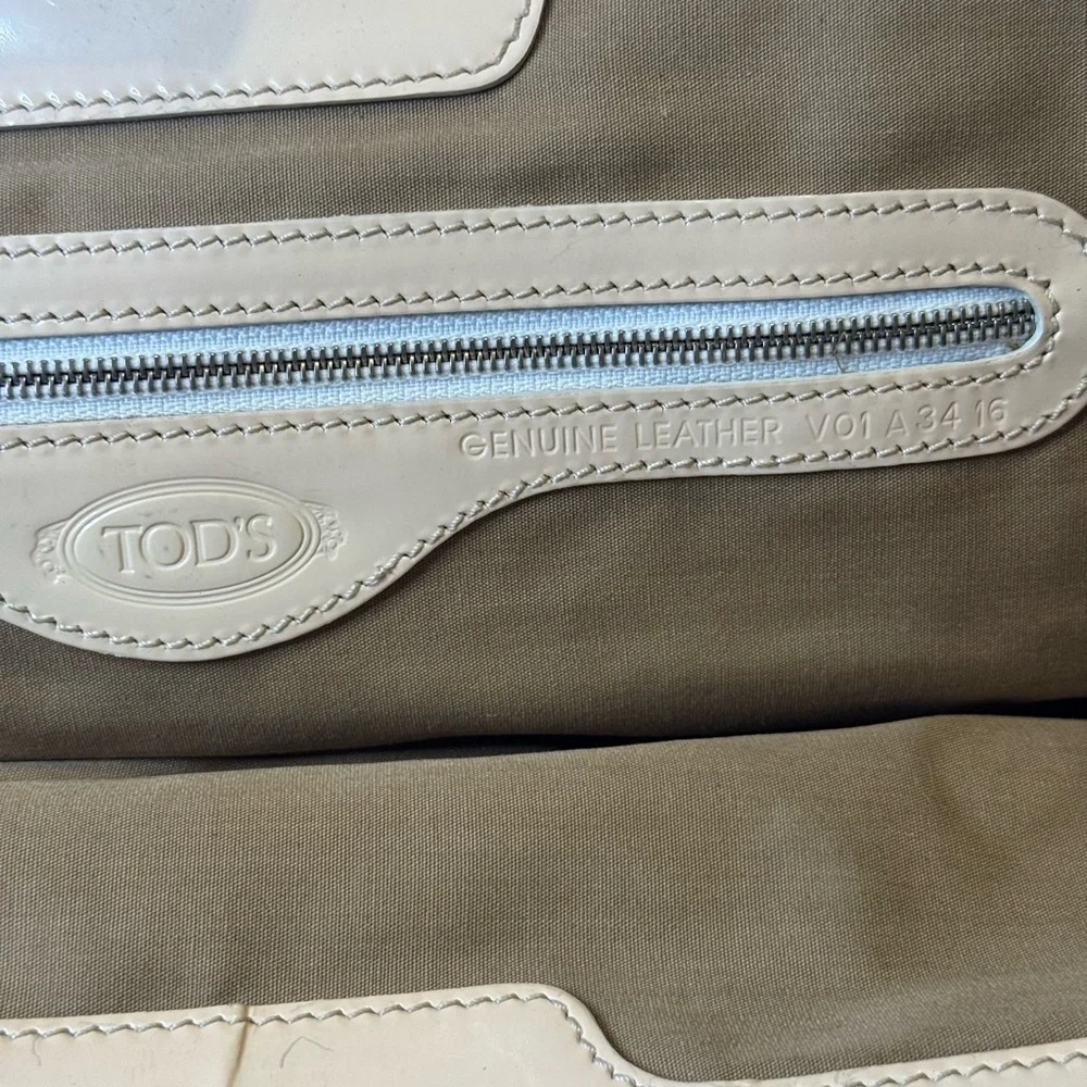 Tod's Cream Satchel Bag - Picture 7 of 11